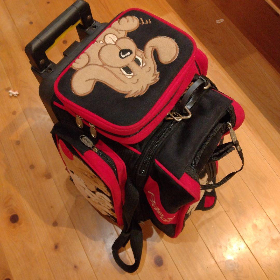 Doggy ボウリング用バッグ 犬のイラスト　赤・黒　ABS PRO-am