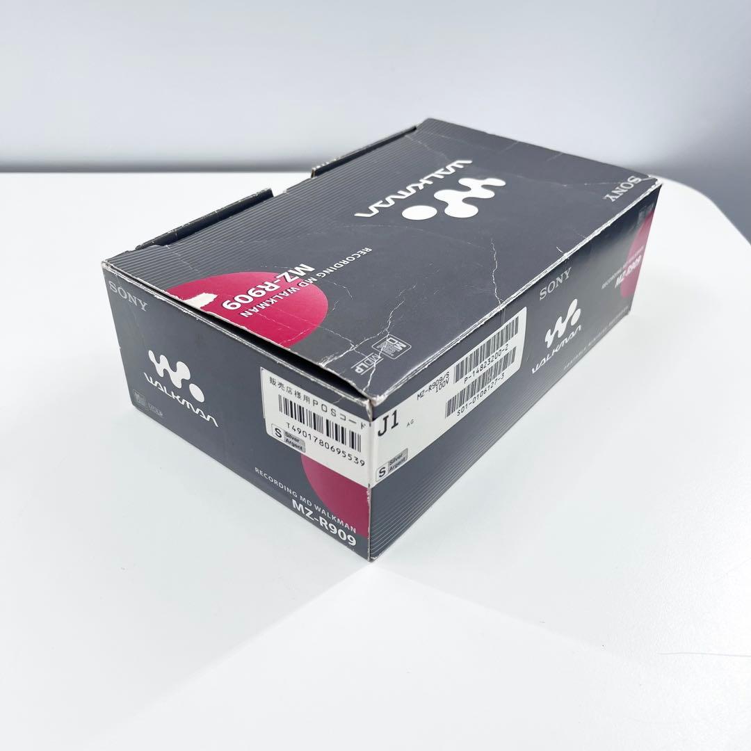 SONY MZ-R909 MDウォークマン 再生OK 箱 付属品あり