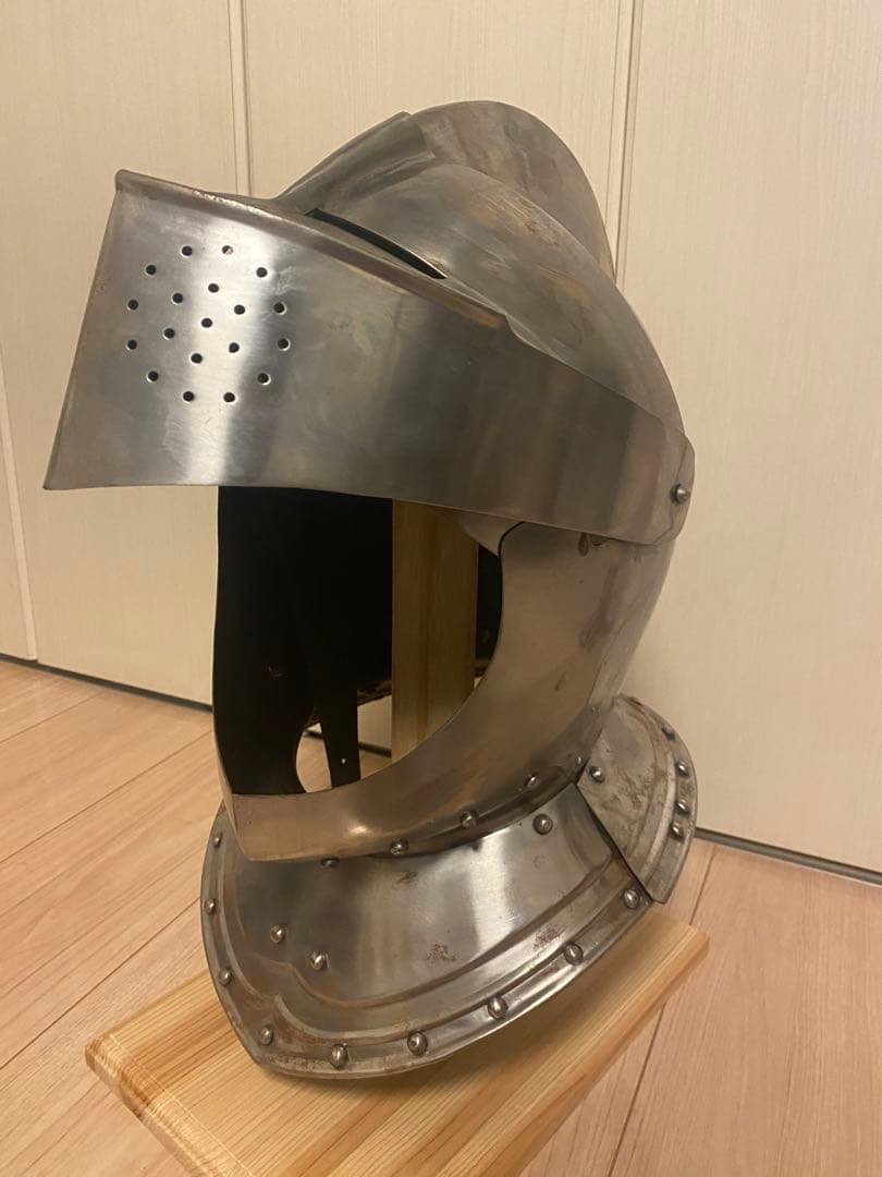 西洋 甲冑 ヘルメット 着用可能