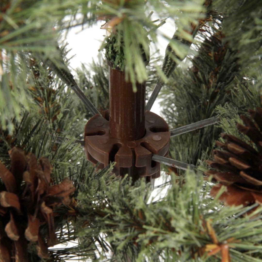 ニコアンド 松ぼっくり付きクリスマスツリー　120㎝