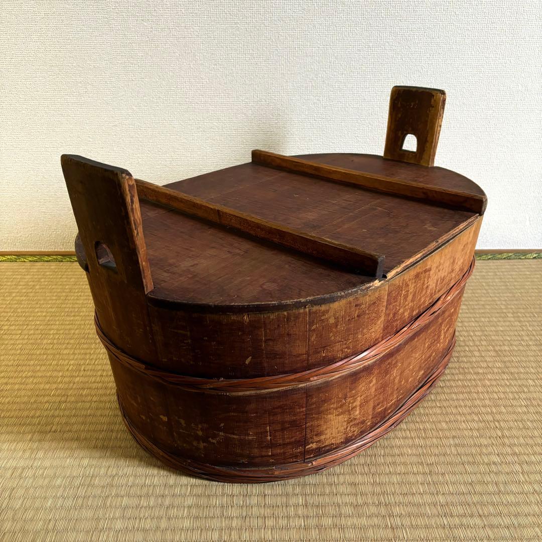 古手　桶　古民芸　古民藝　古民具　木工　骨董　古美術　時代　曲げわっぱ