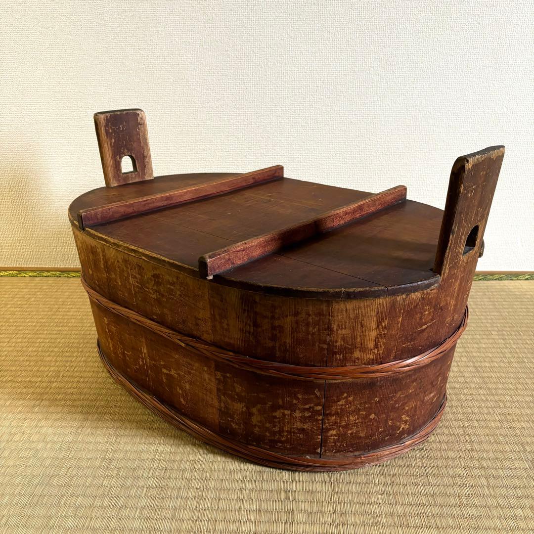 古手　桶　古民芸　古民藝　古民具　木工　骨董　古美術　時代　曲げわっぱ