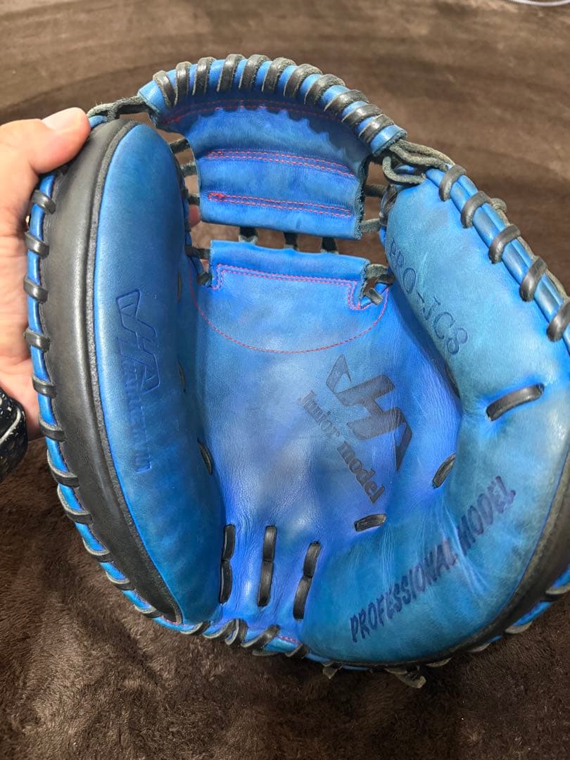 ハタケヤマ　軟式　少年用　キャッチャーミット　野球