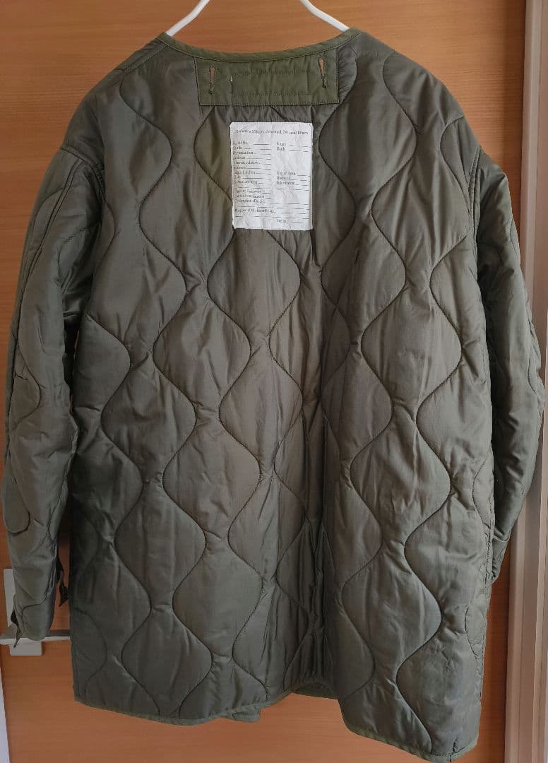 シンゾーンフィールドパーカー34 キルティングライナー付き