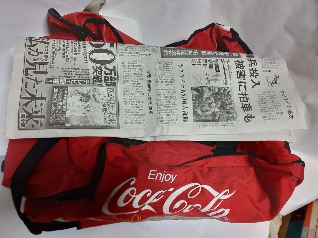 コカ・コーラ　長野オリンピック販促用品スポーツバック