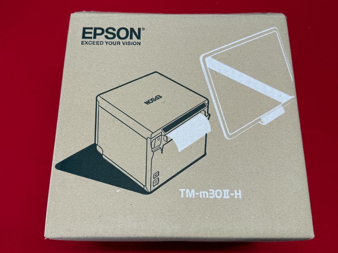 使用極少 EPSON TM-m30Ⅱ-H ブラック レシートプリンター ⑥