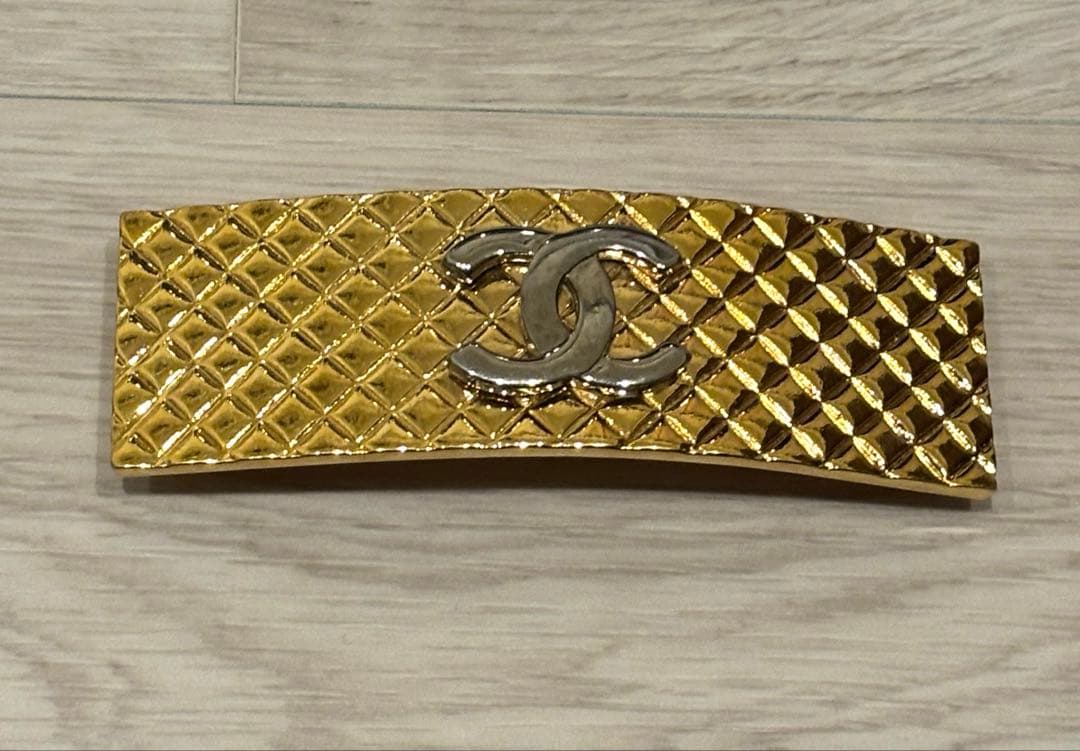 CHANEL ココマーク マトラッセ バレッタ 98P