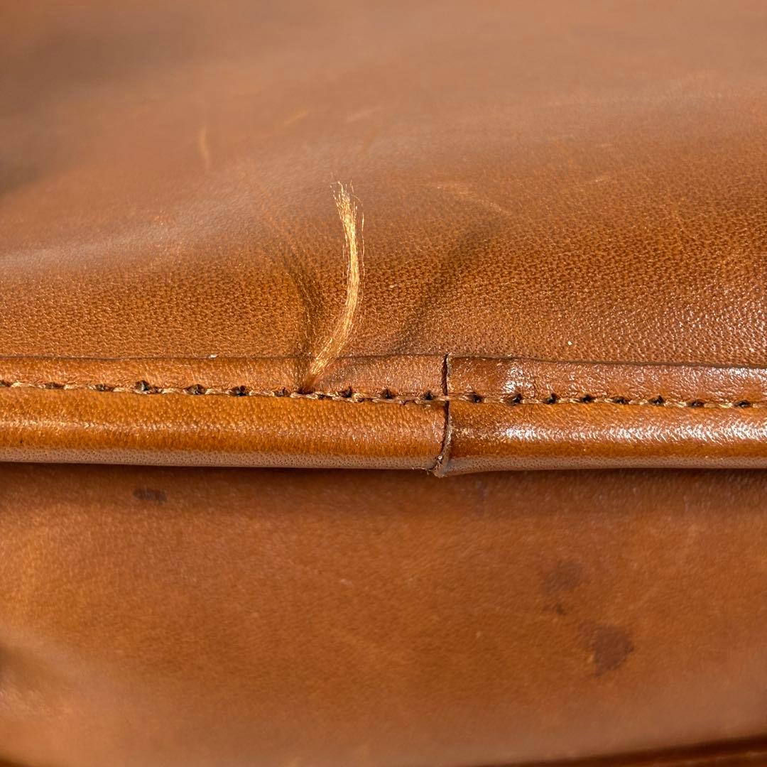 コーチ オールドコーチ ショルダーバッグ 斜め掛け チャーム レザー ブラウン