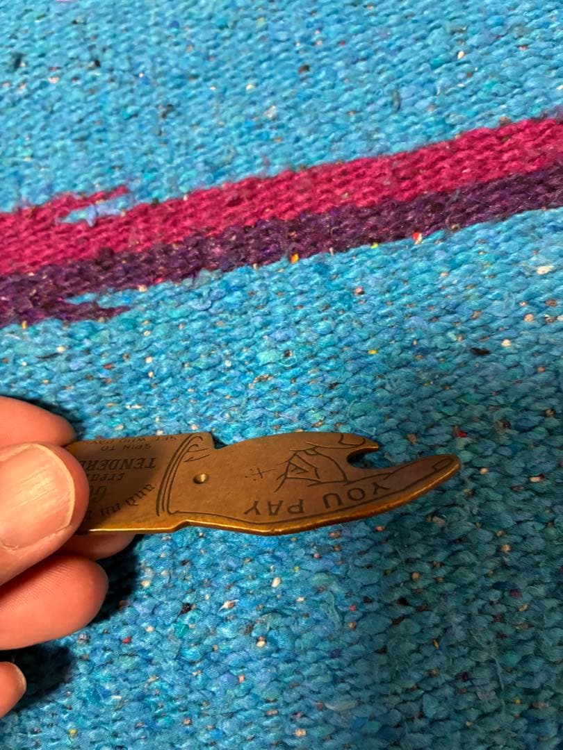 テンダーロイン キーホルダー　真鍮