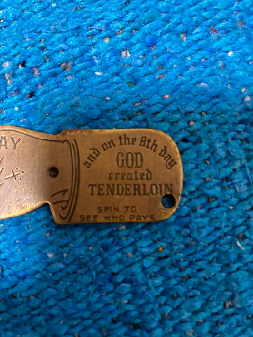 テンダーロイン キーホルダー　真鍮