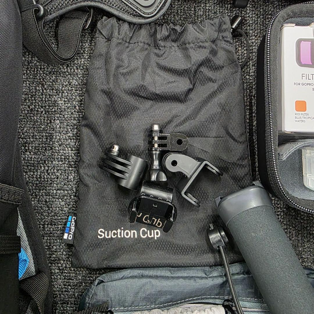 GoPro リュック　アクセサリーセット　スティック　エルグランデ　防水　レンズ