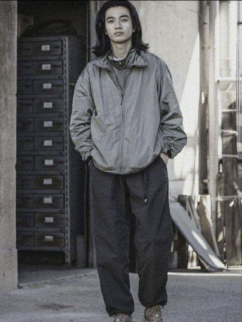 『URBS別注』Olmetex NYLON JACKET　カーキ　М