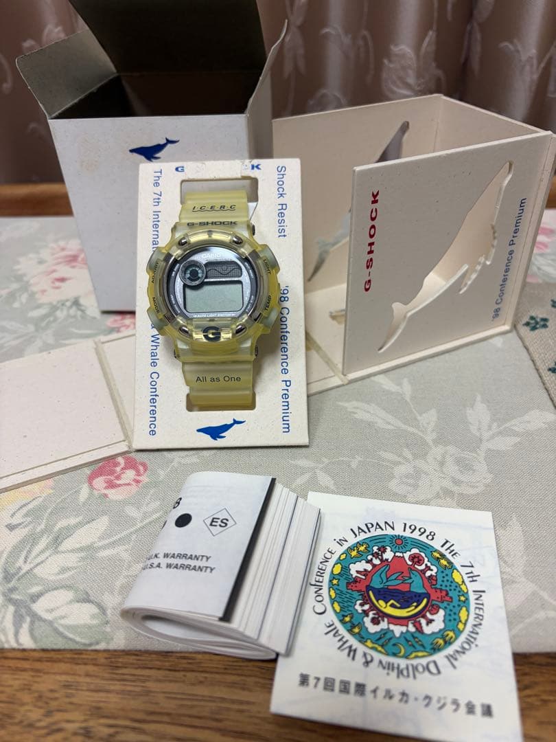 G-SHOCK イルカクジラ　イルクジ　未使用CASIO 腕時計　動作未確認