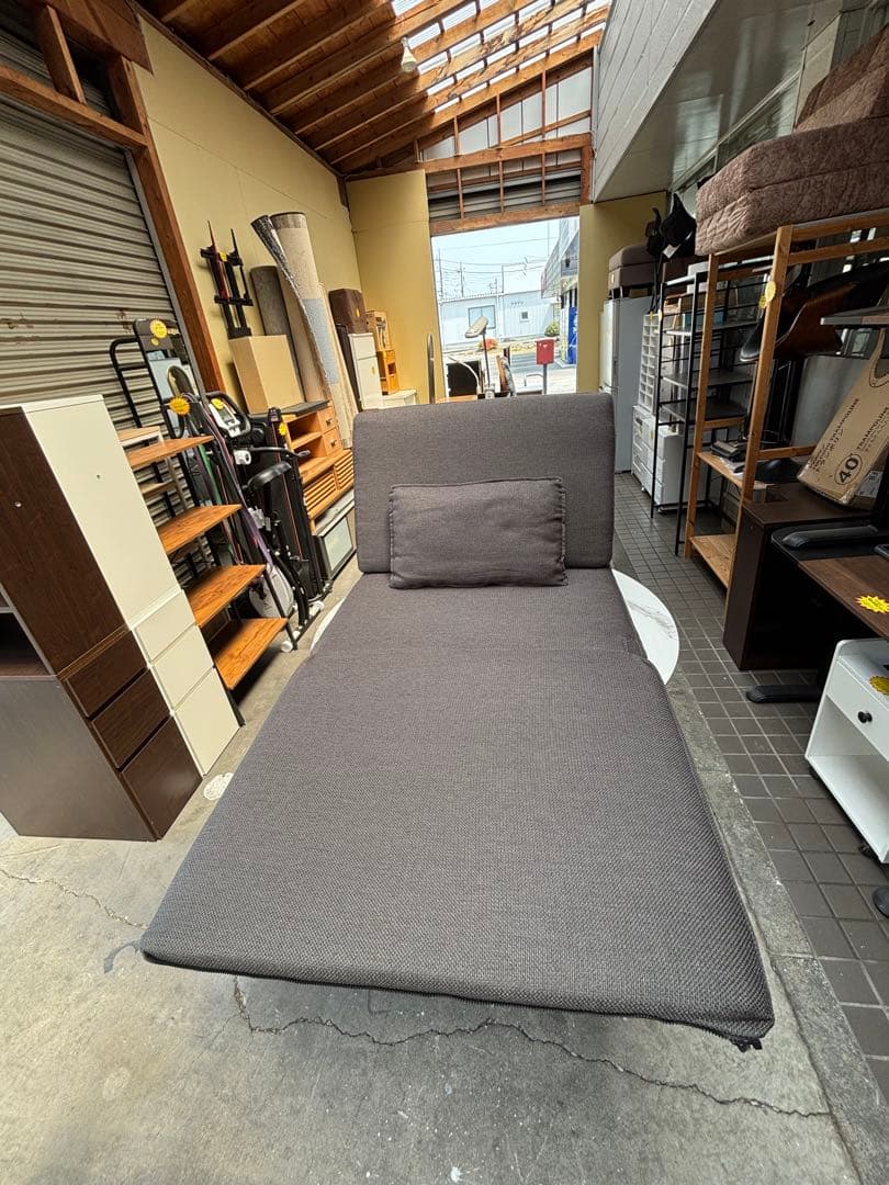 ニトリ NITORI 一人掛けソファベッド パーシーヌノ グレー