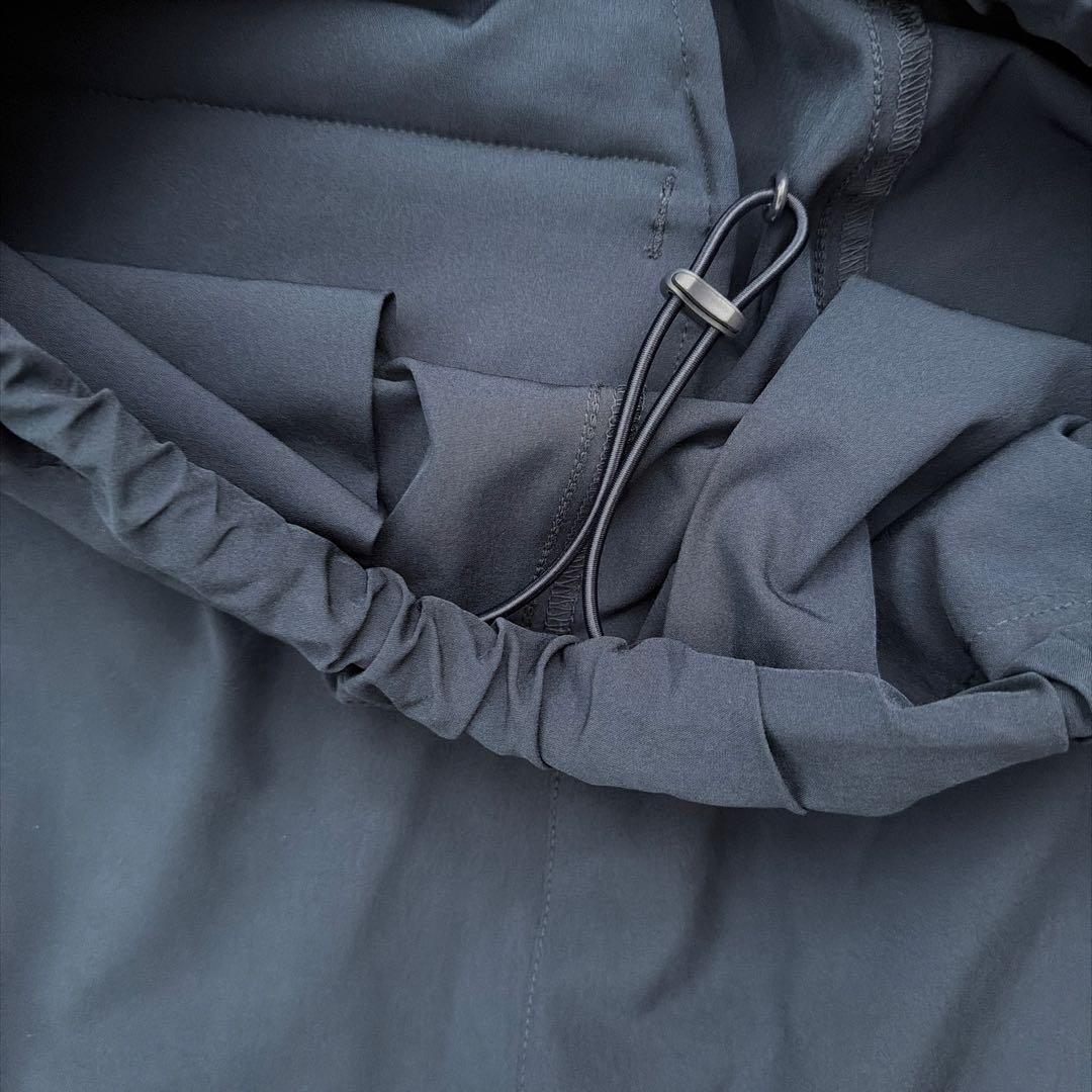 Fresh Service. ネイビー ナイロンジャケットセットアップ