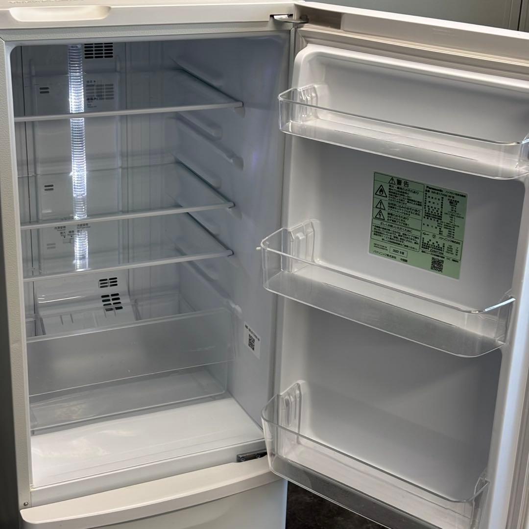 ♪LAB 送料込 パナソニック 2ドア168L NR-B17HW-W