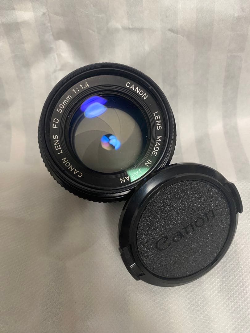 Canon キャノン A-1 ブラック レンズ(FD 50mm F1.4)付き