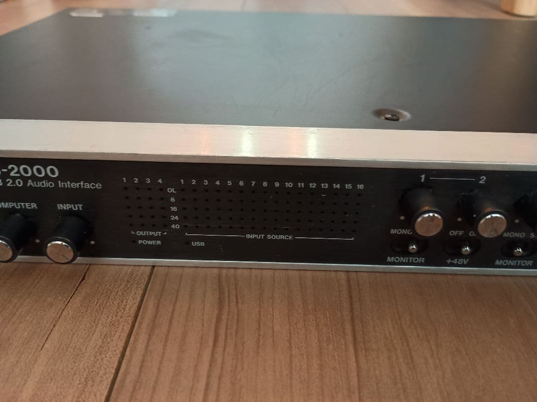 TASCAM US-2000 USBオーディオインターフェース