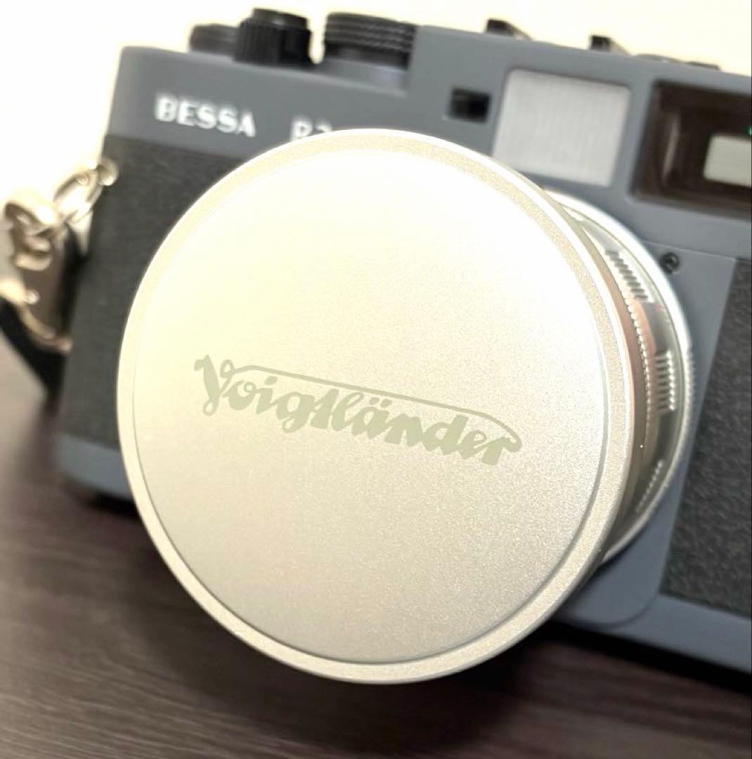 み*ゆ様 外観良好 Voigtlander BESSA-R2A Gray レンズ