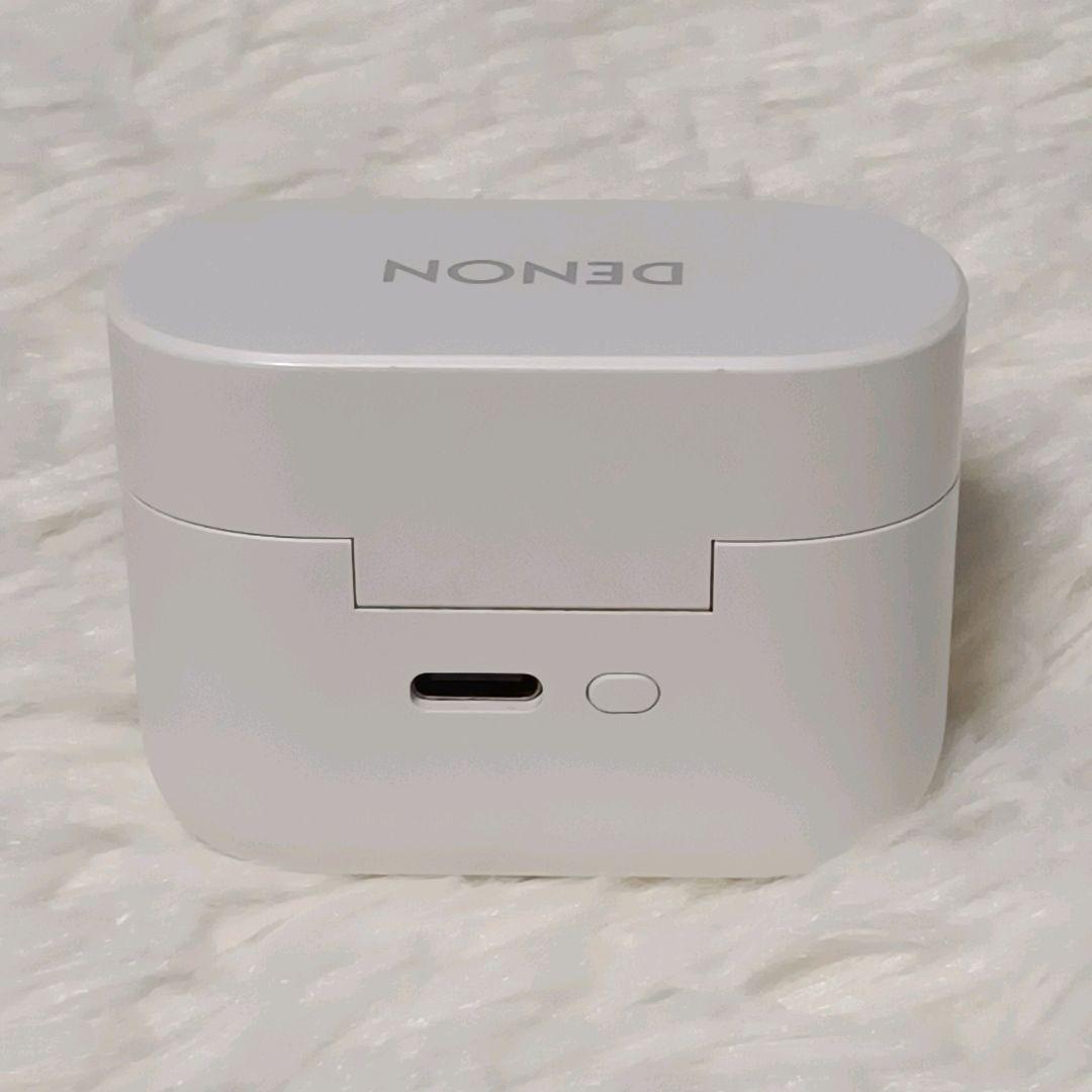 【美品】DENON AH-C830NCW ワイヤレスイヤホン ホワイト