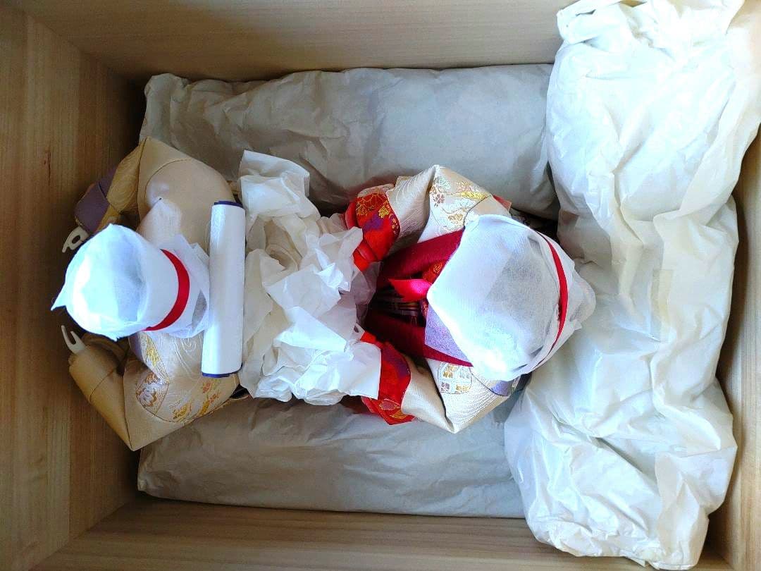京都西陣織 雛人形　✿立ち雛飾り✿　人形工房讃久監修