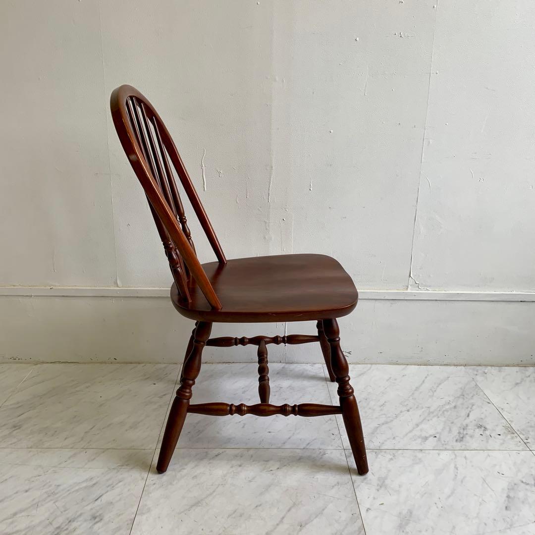 【柏木工】ウィンザーチェア／ダイニングチェア／飛騨家具 ④