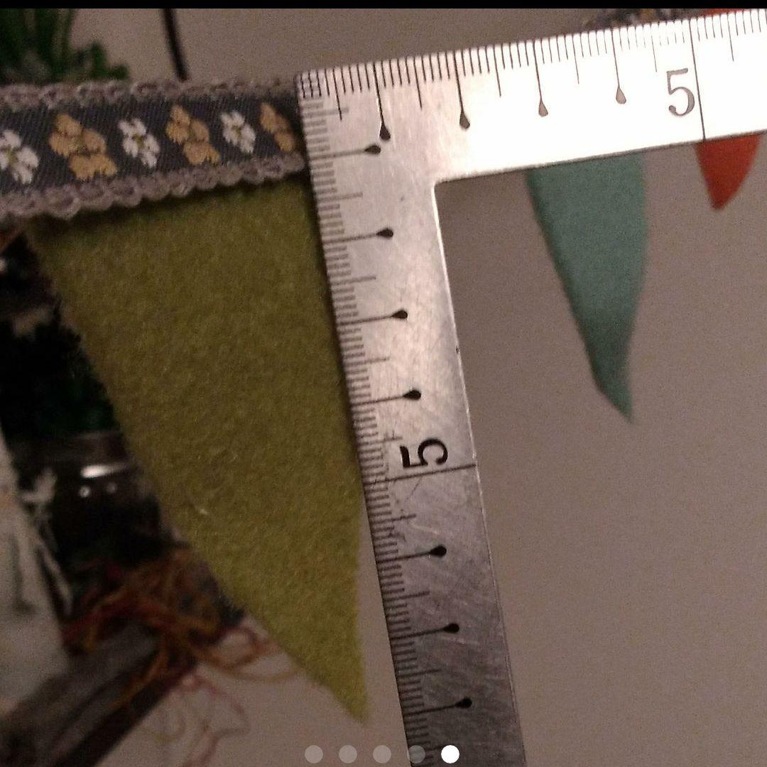 新品☆ガーランド☆フェルトフラッグ