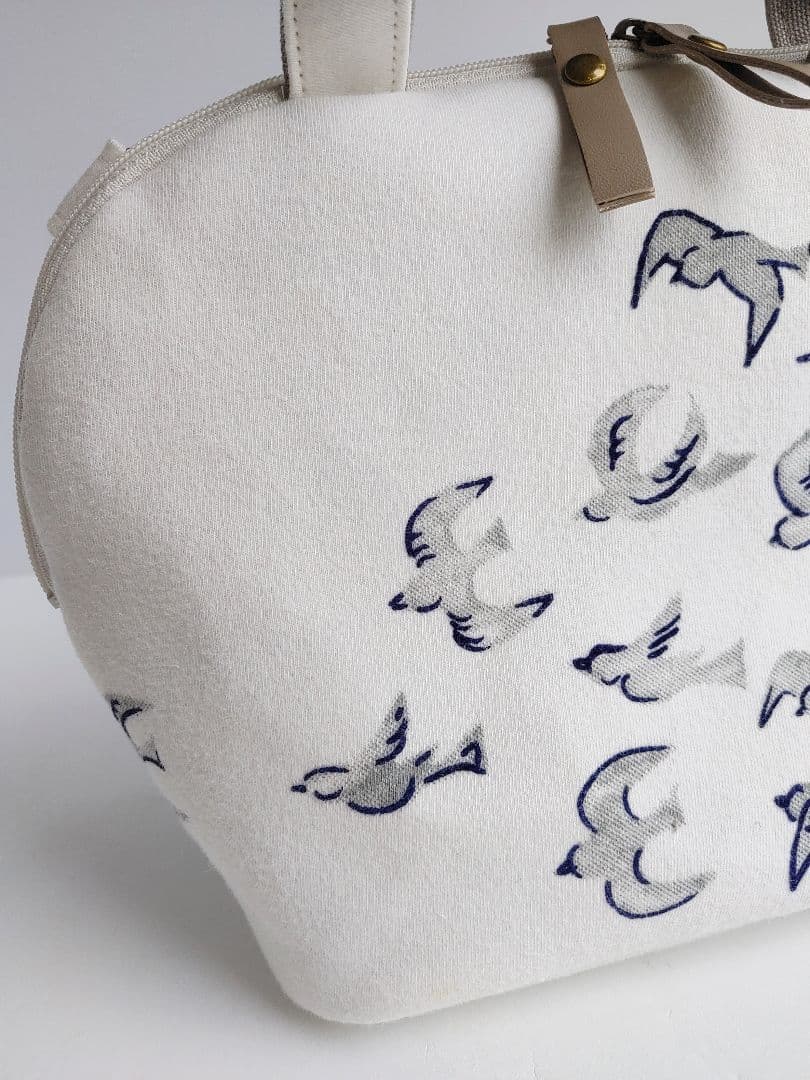 訳あり ミナペルホネン kanata ミニサイズ ファスナーバッグ