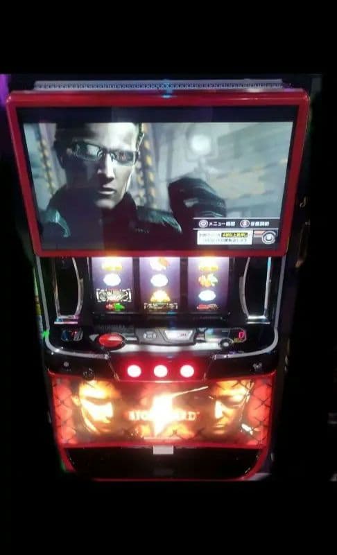 パチスロ実機 バイオハザード5 スマスロオートプレイユニット