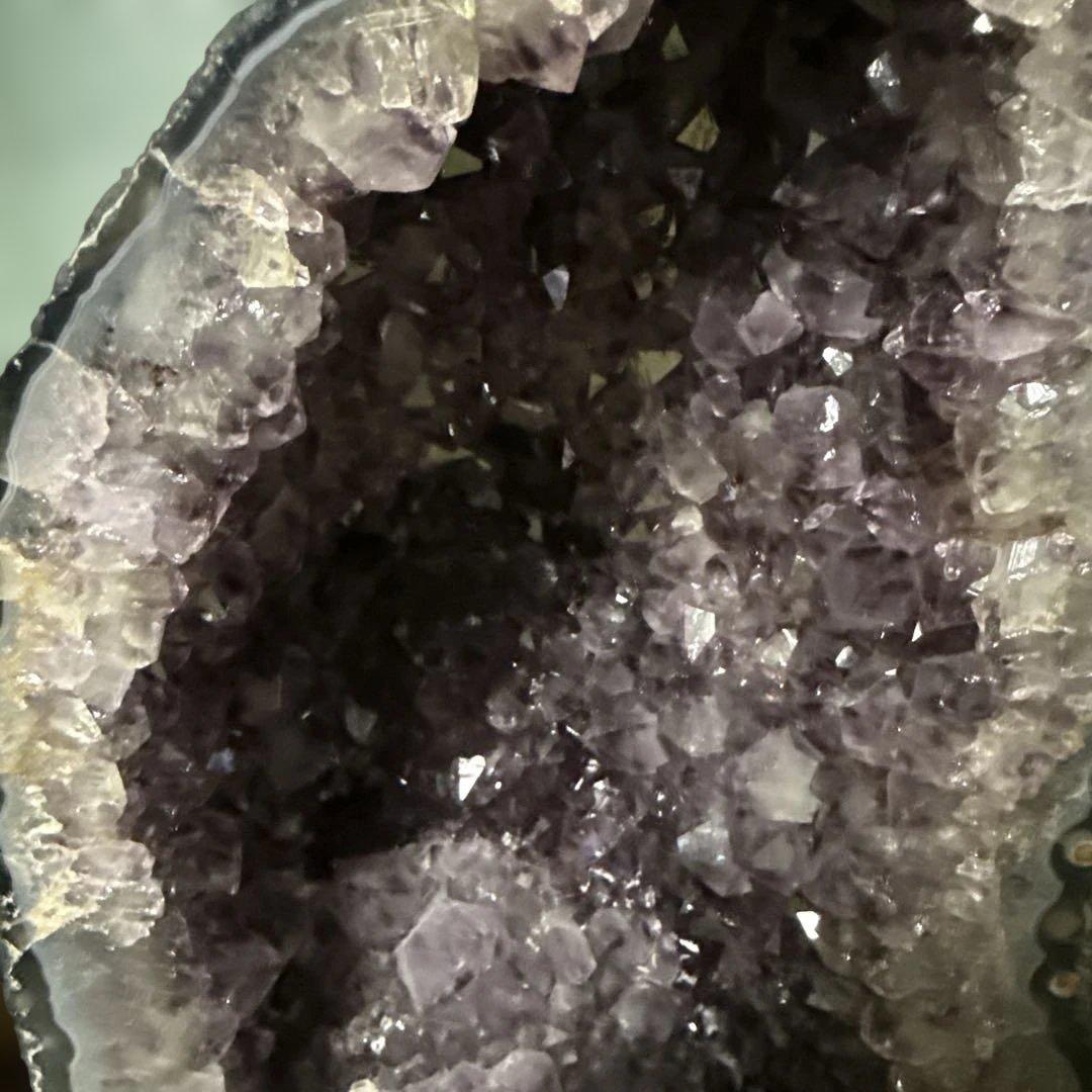 アメジスト ジオード 置物 約30cm高