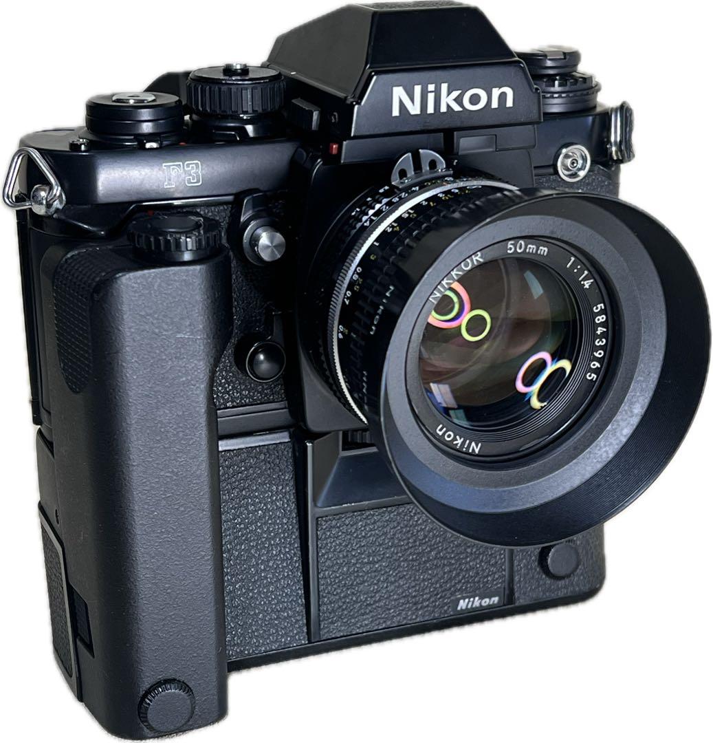 Nikon F3アイレベル+MD-4+NIKKOR Ai-s50mm 1:1.4