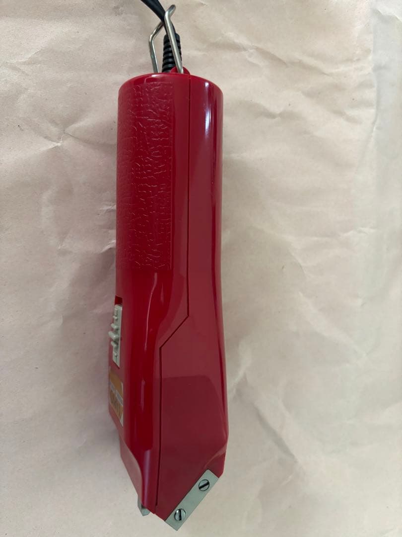 スピーディク 電気バリカン TAPIO 赤 替刃3種（1mm/2mm/5mm）