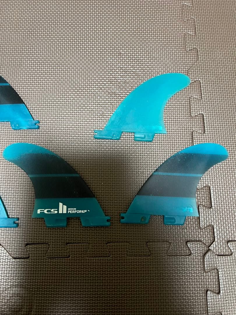 FCS II PERFORMER サーフボードフィン 5枚セット