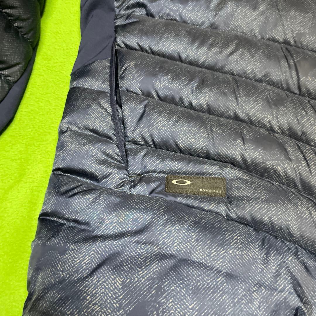 Oakley ゴルフメンズ　ダウンジャケット　ネイビー　2XL