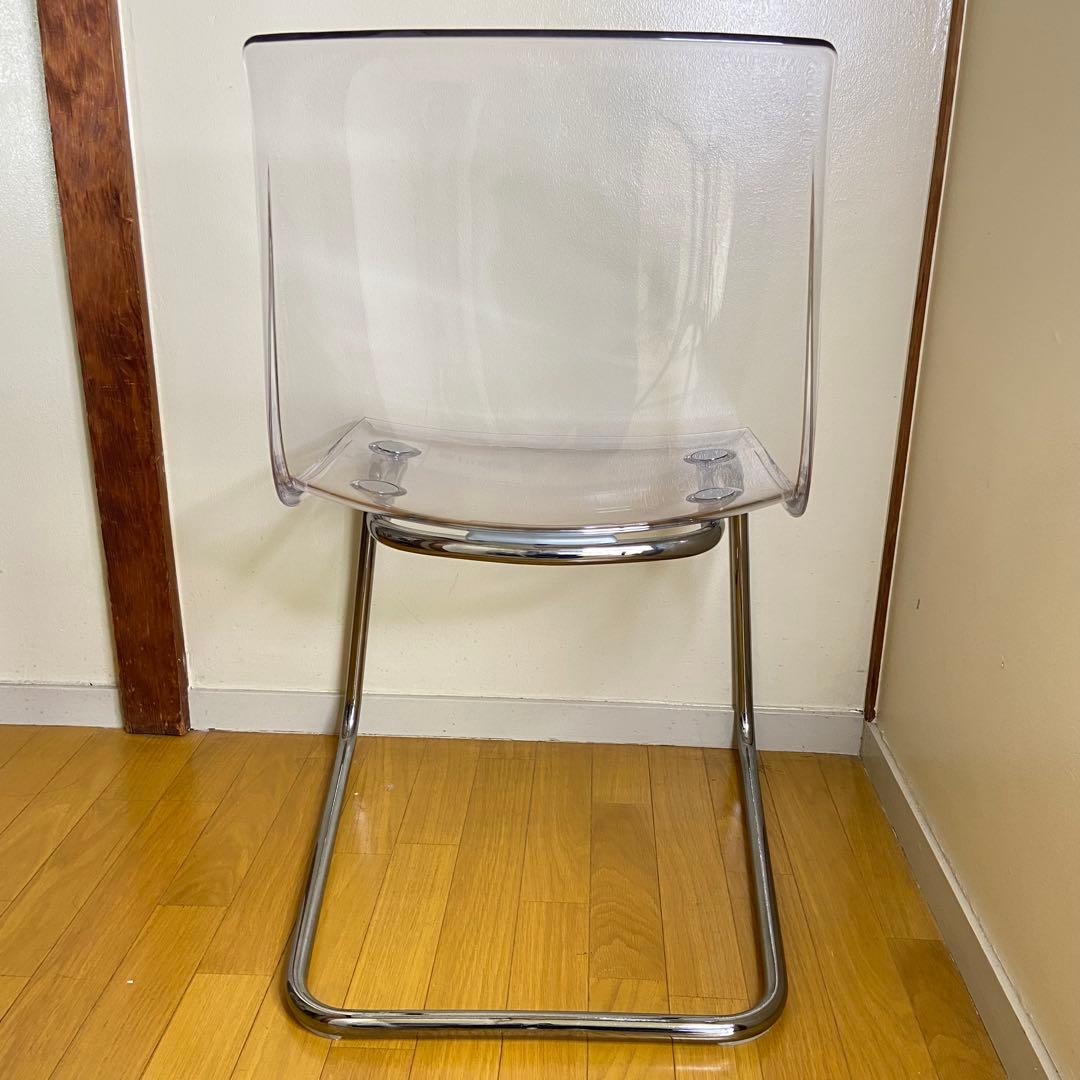 IKEA TOBIAS トービアス アクリルチェア