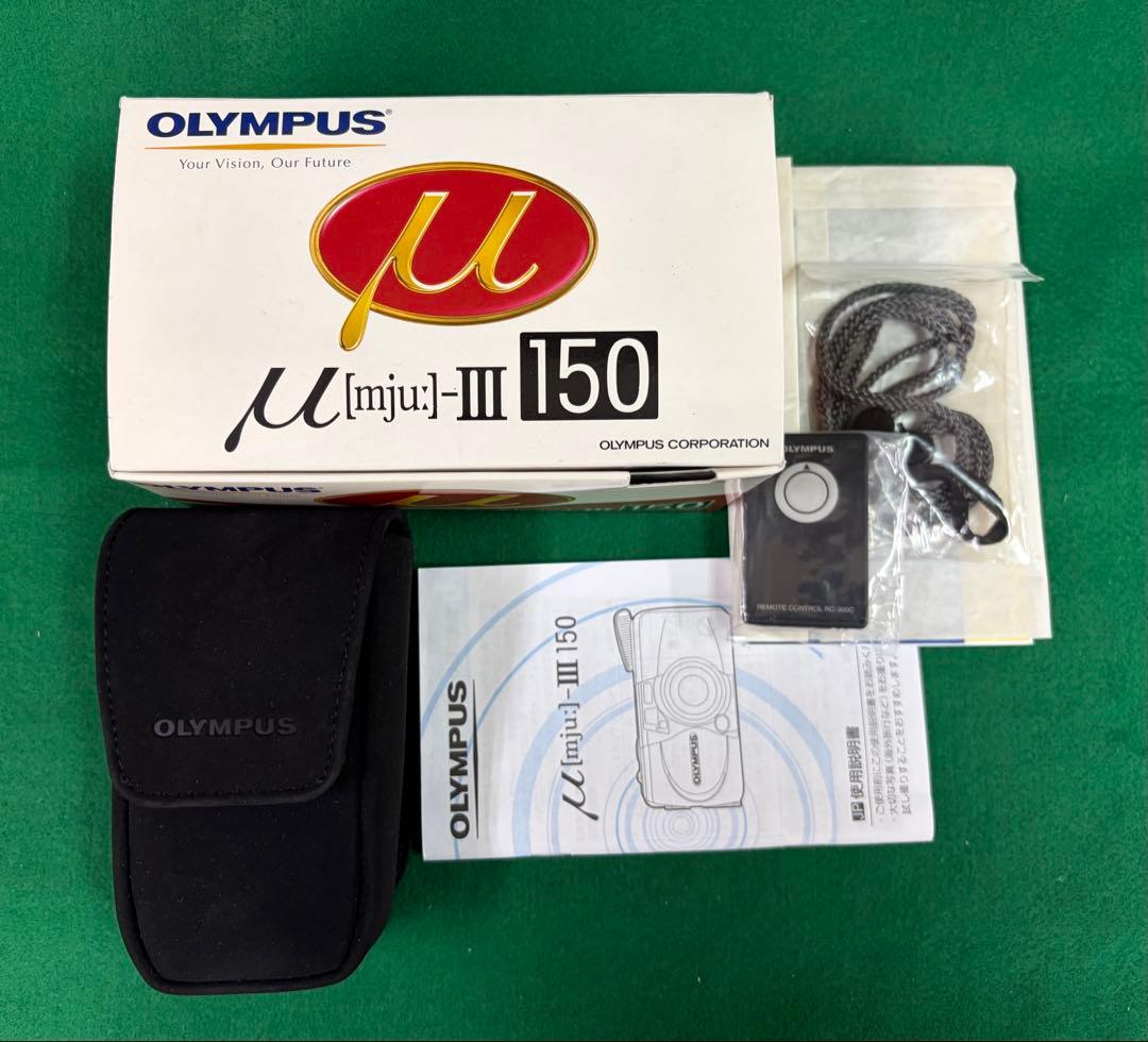 OLYMPUS μ III 150 フィルムカメラ