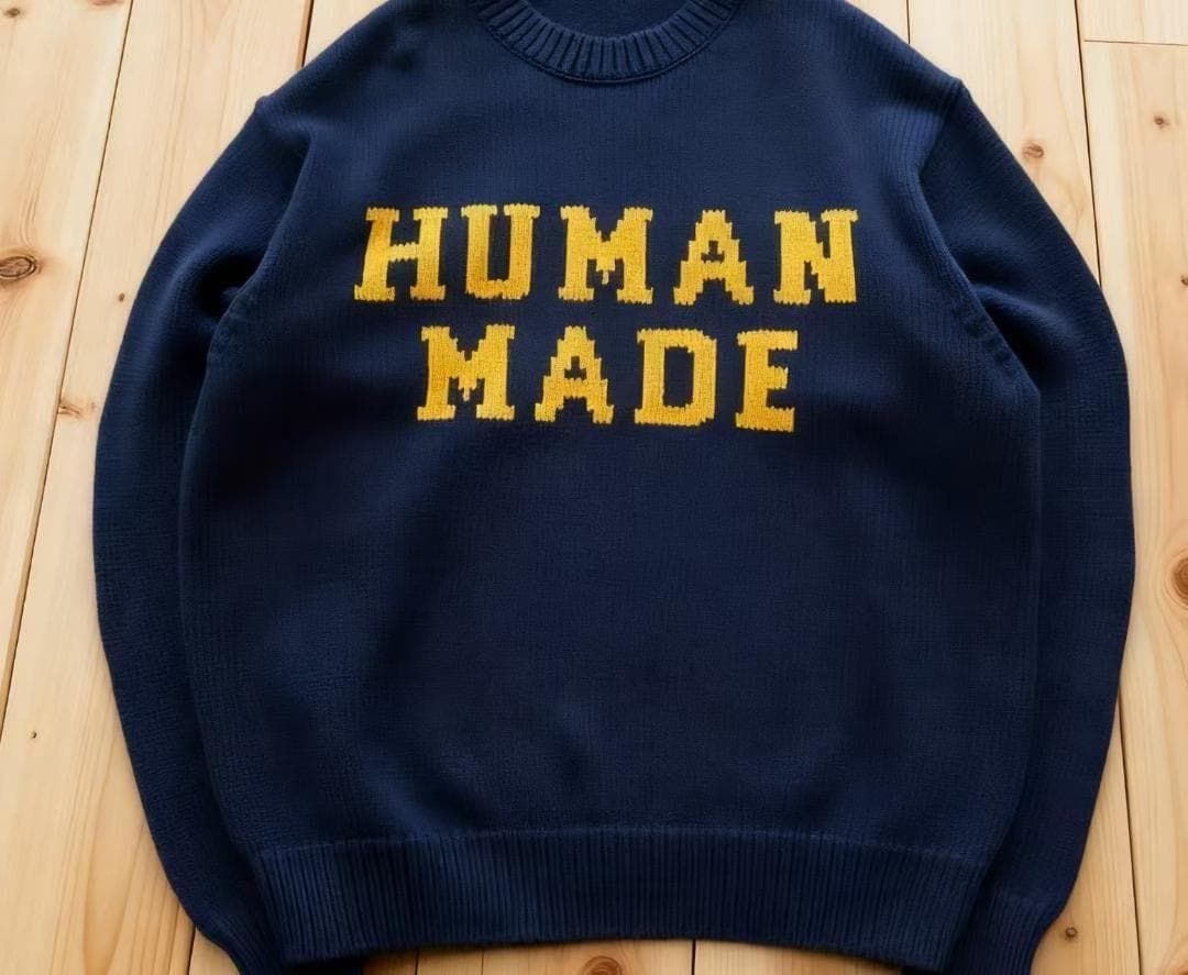 HUMAN MADE ホッキョクグマ ニットM