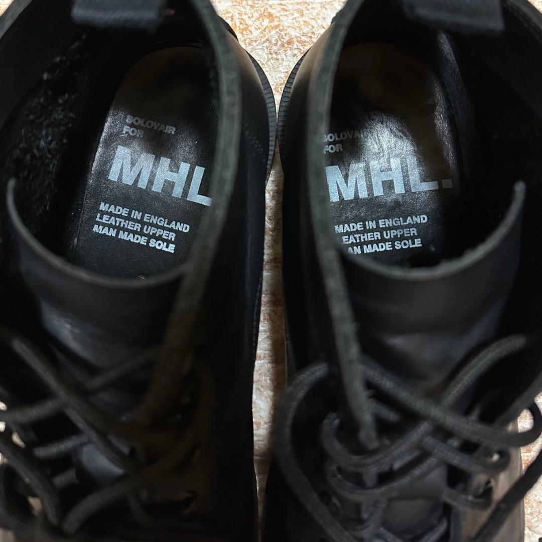 SOLOVAIR FOR MHL. ソロヴェアー エムエイチエル モンキーブーツ