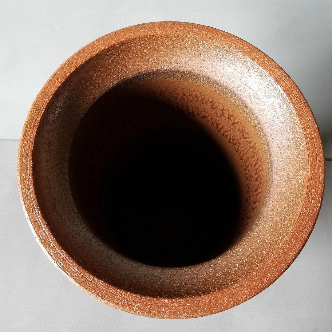 信楽焼 傘立て サビ窯変 高さ５５cm