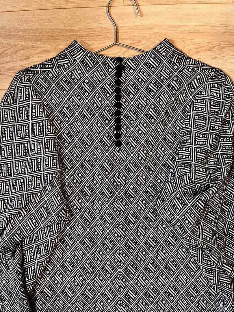 mame フリンジワンピース