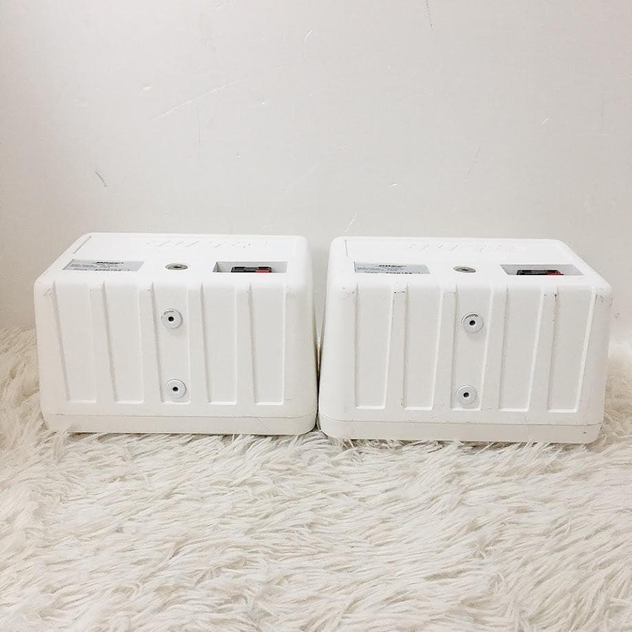 希少なホワイト BOSE 101MMW ペアスピーカー シリアル連番