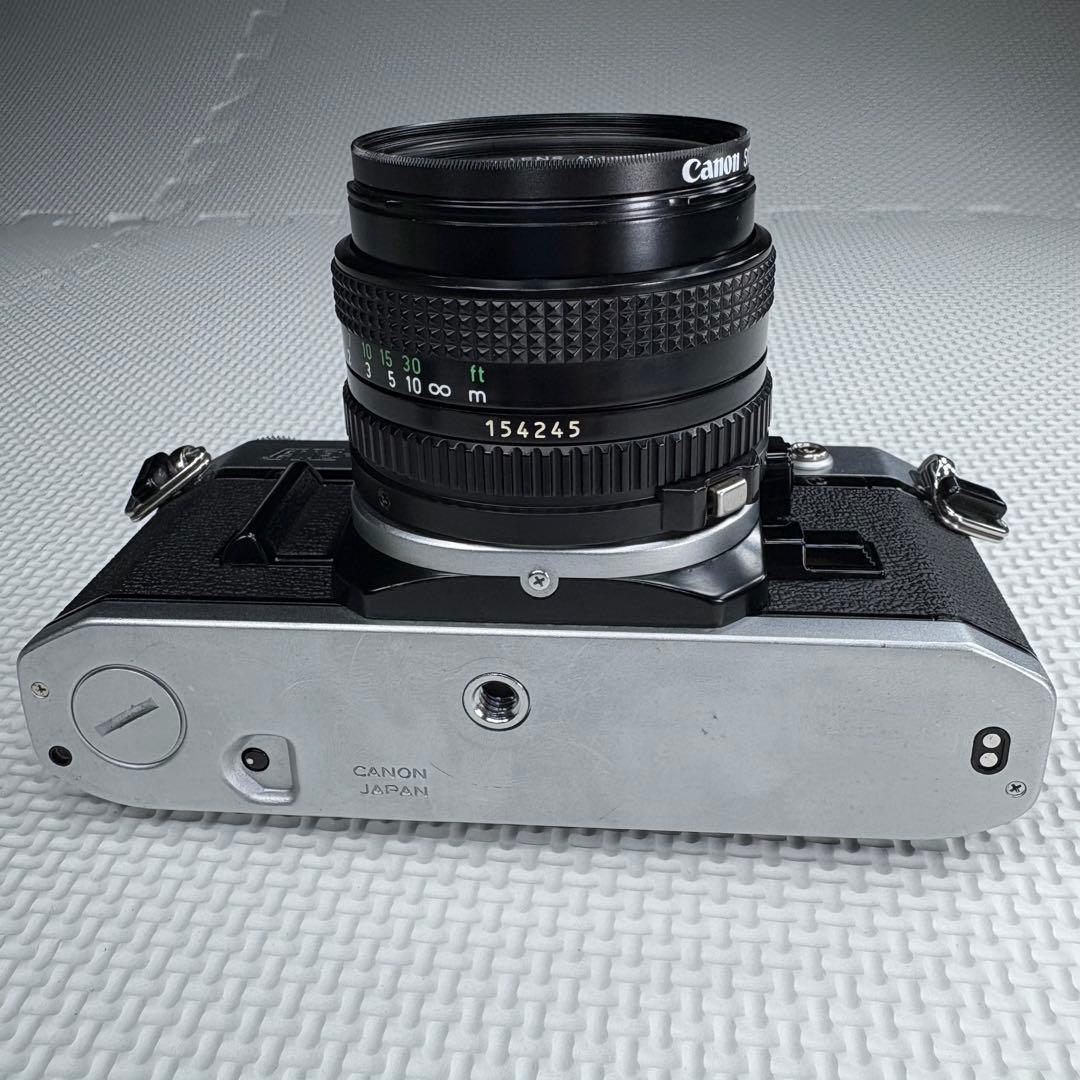 Canon AE-1 シルバー レンズ付き