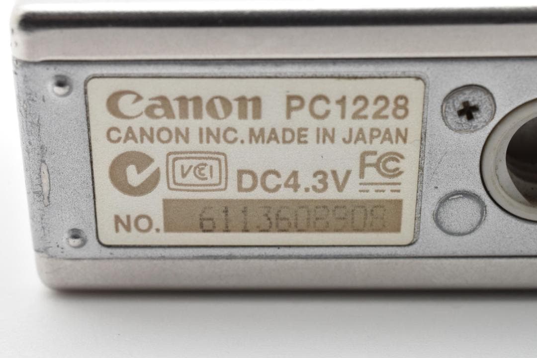 【美品】Canon IXY DIGITAL 10 シルバー　動作確認済