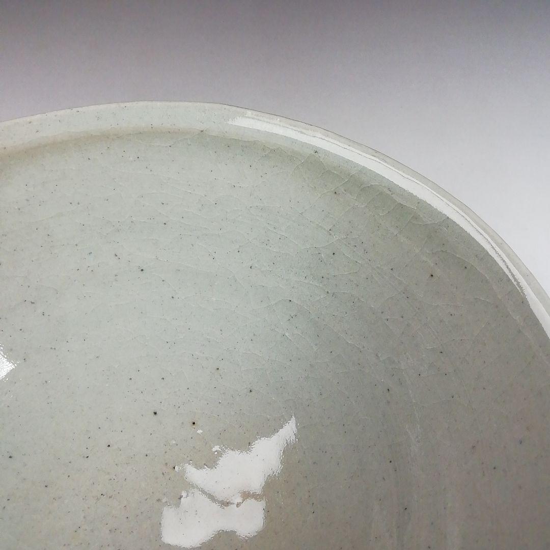 Ｓ９３５　茶碗　『午の絵』『久村焼』『柳楽勝重 作』　共箱　抹茶碗　茶道具