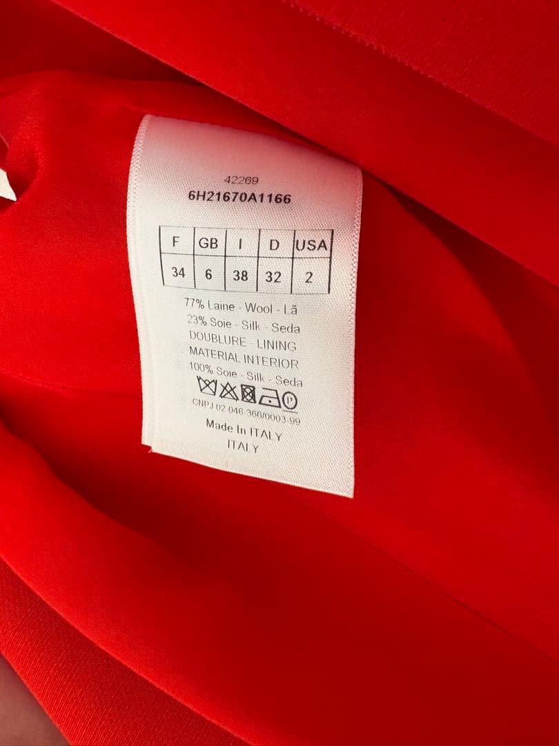 【極美品】Christian Dior 着用1回のみ クリーニング済み ドレス