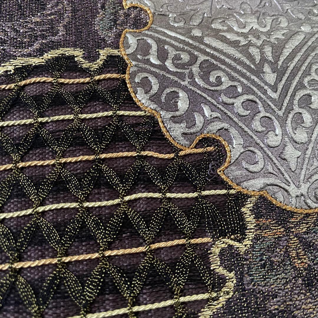 しつけ付き 美しい染めのお着物 正絹作家物