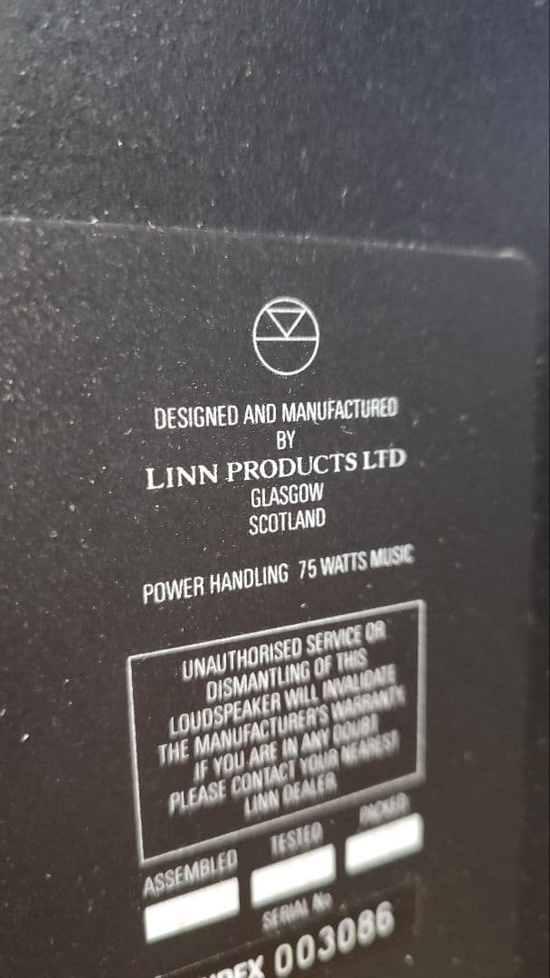 LINN INDEX ブックシェルフスピーカー