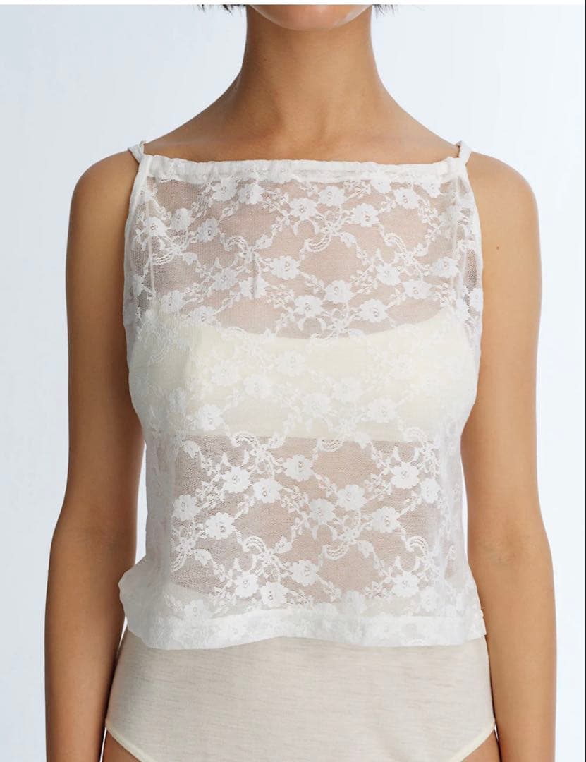 【Draw Drawers】レース　キャミソール
