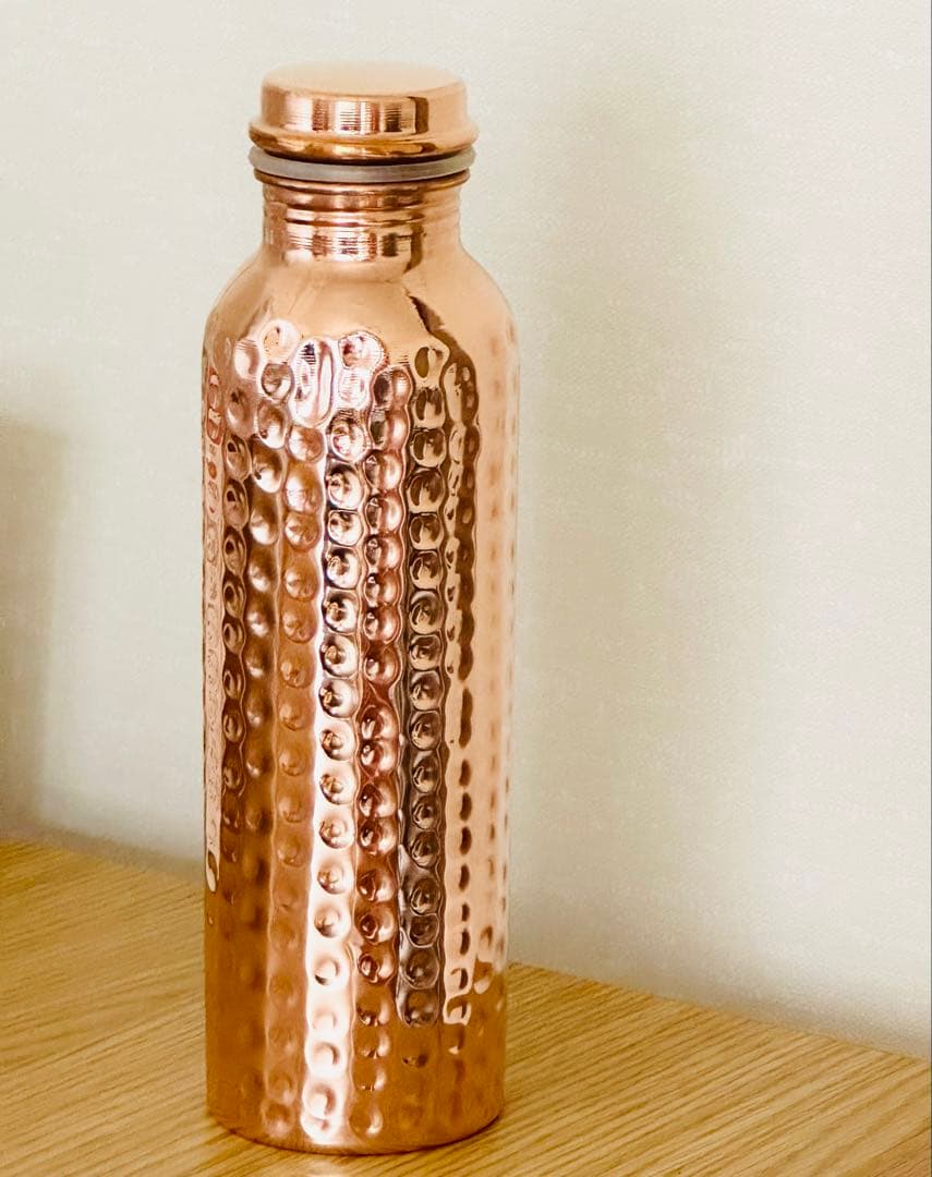 銅製ハンマード水筒 2個セット