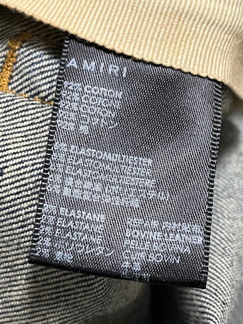 幻 AMIRI MX1 CLAY CLASSIC Damaged Denim